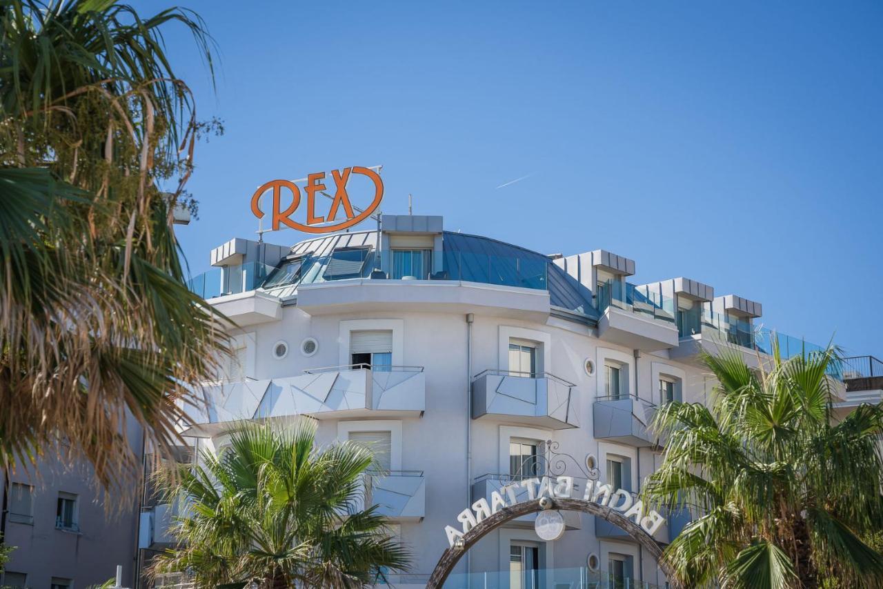 Hotel Rex - Fronte Mare Riccione Exterior foto